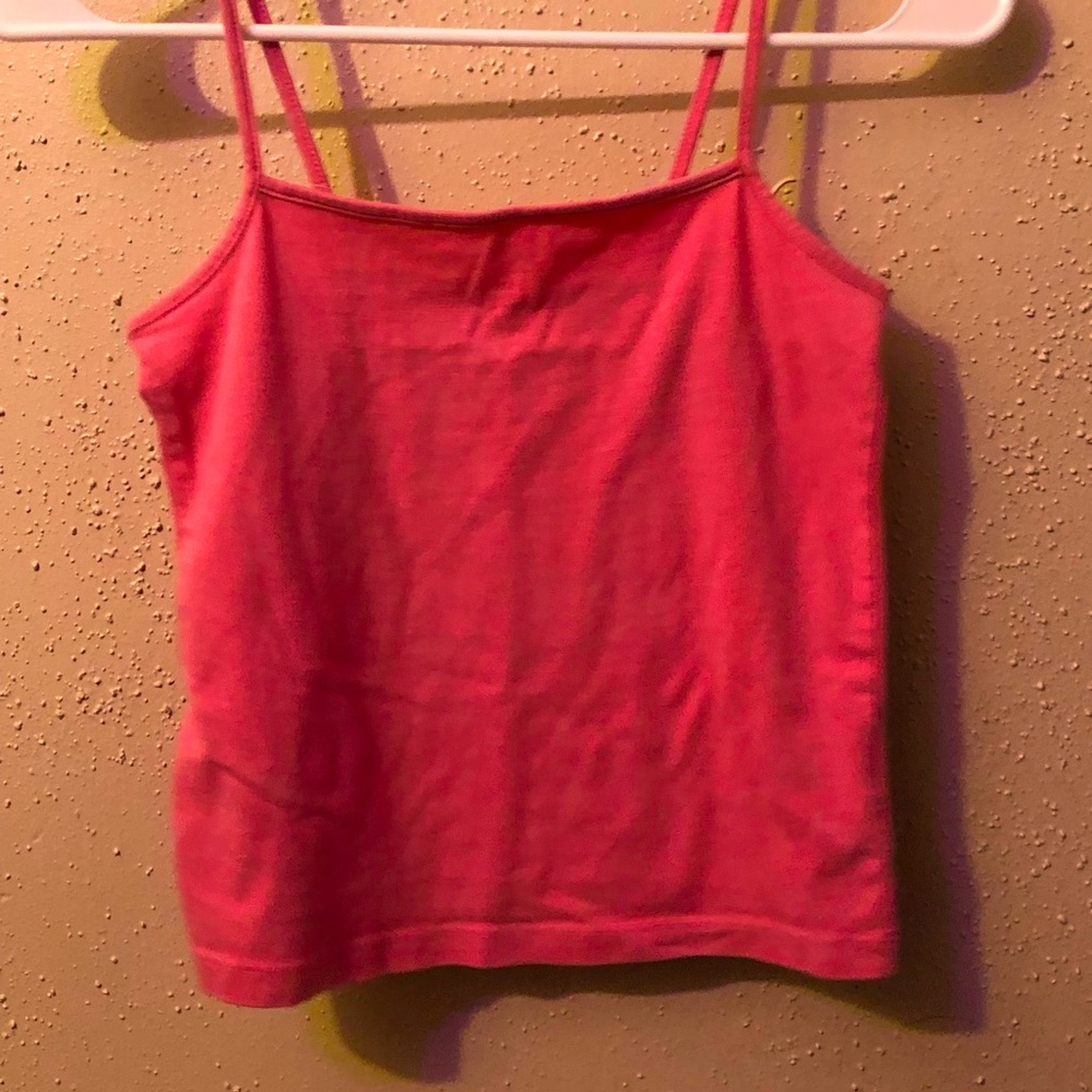 Pink tank top
